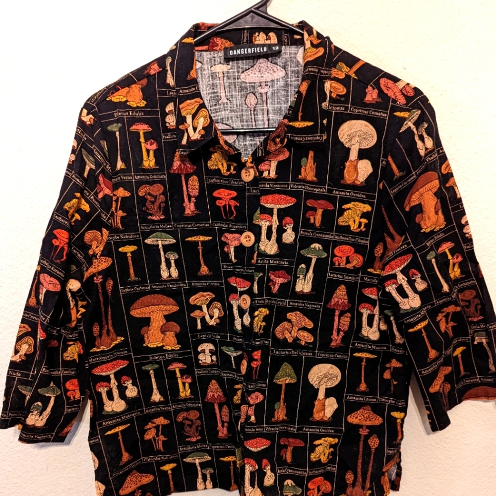Mod Cloth Mushroom Button Down